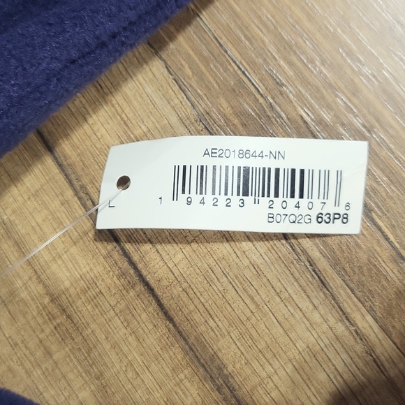 AMAZON ESSENTIALS Blue Polar Fleece Quarter Zip Pullover Jacket - Picture 5 of 11